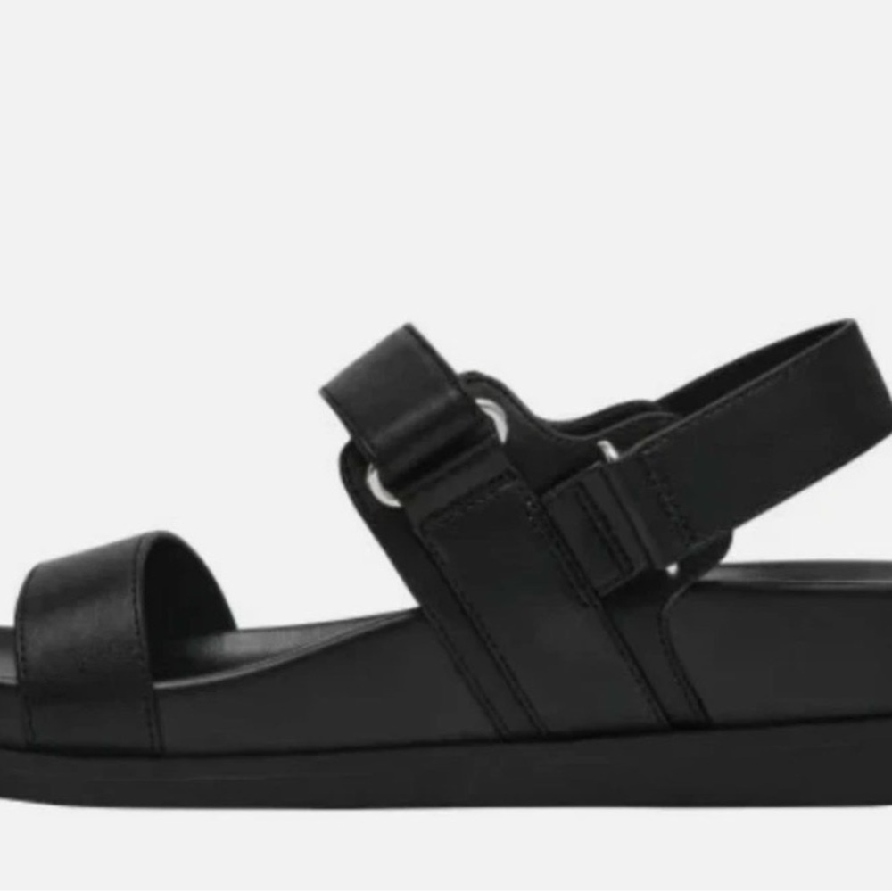 Dolce Vita Black Women's Sandals - Picture 2 of 3